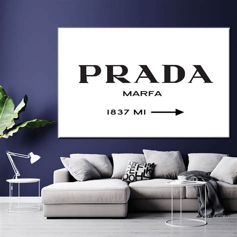 poster prada marfa dietro divano|Prada Marfa Wall Art for Sale .